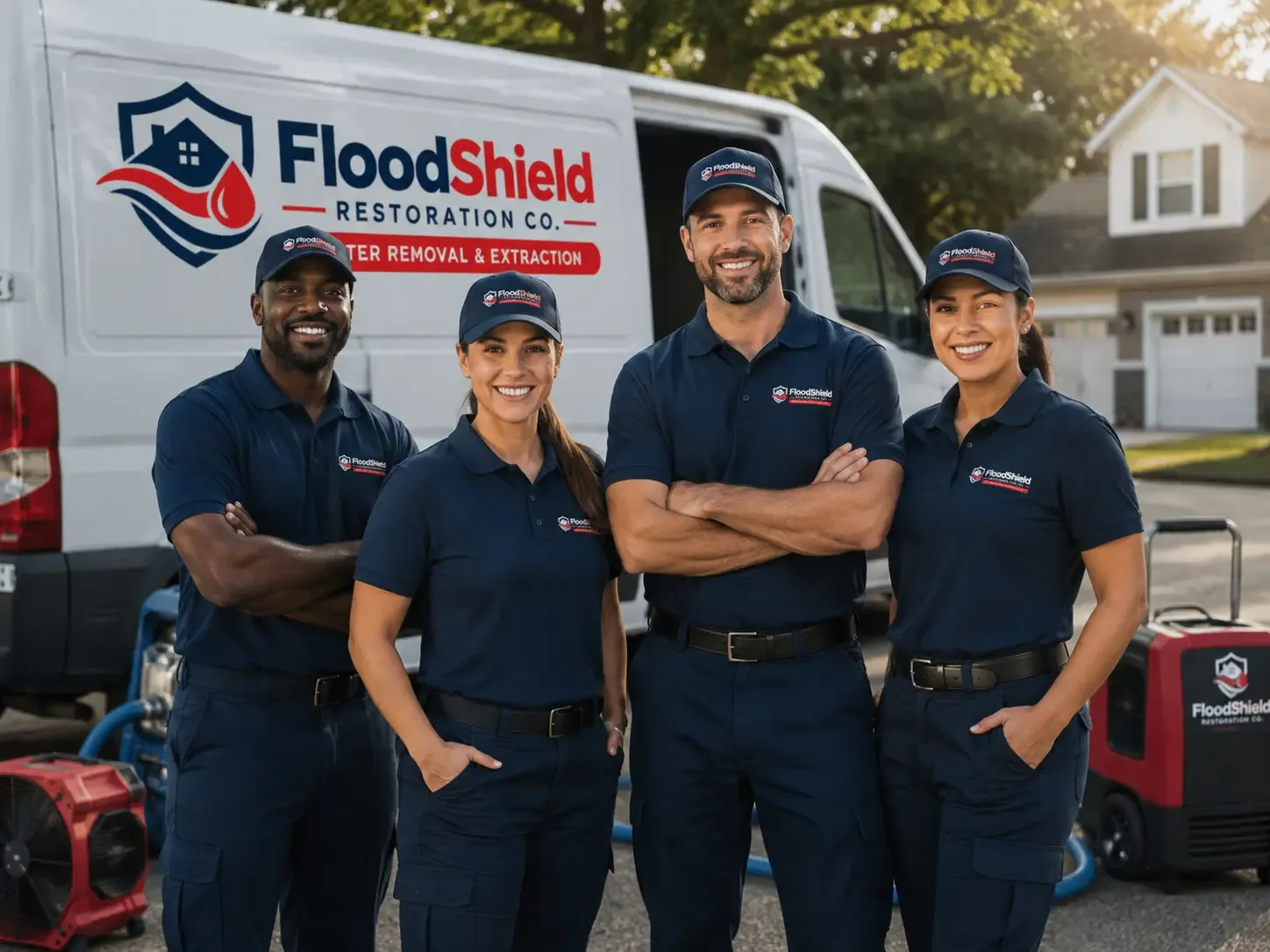 Flood Damage Restoration company in Hayes, SD